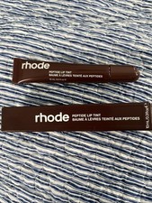 Rhode Peptide Lip Tint Espresso 0.3 fl oz 10 ml Shea Butter Made In Italy New