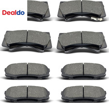Front Rear Ceramic Brake Pads 8 Pieces Set Fit for 2008-2021 Lexus Lx570,For 200