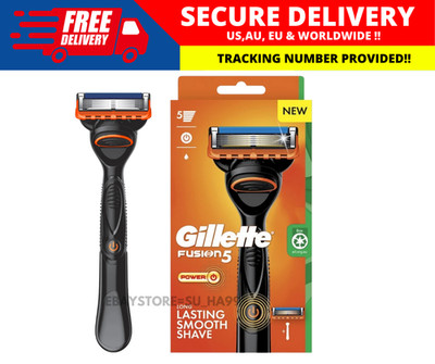 Gillette Fusion Power Razor Handle with 1 Cartridge, Battery Operated