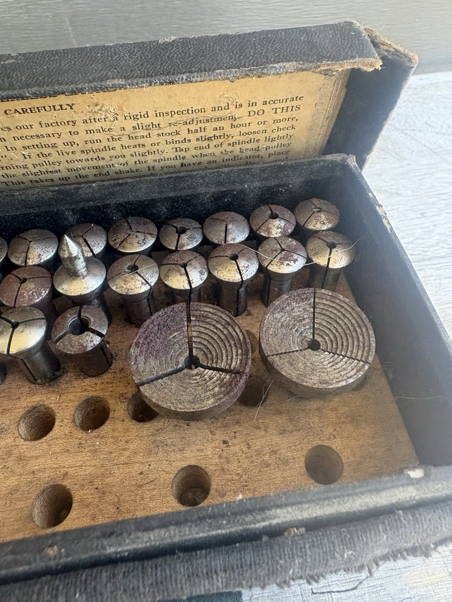 Peerless Watchmaker Lathe Collets & Tools