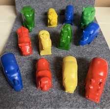 Vintage Discovery Toys 1982 Tub of Critters Animal Bath Toys -12