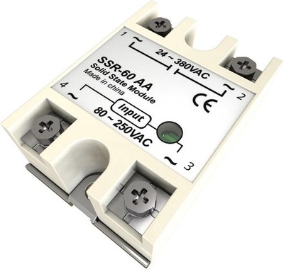 Solid State Relay 60A AC Input 80 250V Output 24 380V Single Phase SSR 60 Amp