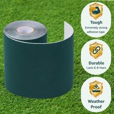 Image of 5-100M Self Adhesive Artificial Grass Joining Tape Fixing Fake Lawn Astro Turf