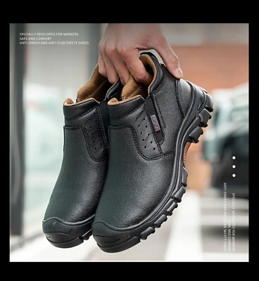 Work boots, Waterproof, Slip resistant 