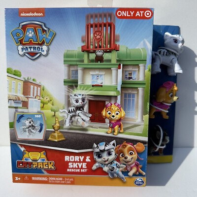 PAW PATROL Cat Pack Rory & Skye Figures Rescue Set Target Exclusive
