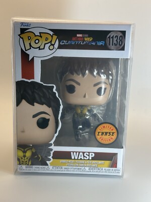 Funko Pop! Marvel Antman Quantumania - Wasp # 1138 Limited Chase w/Protector