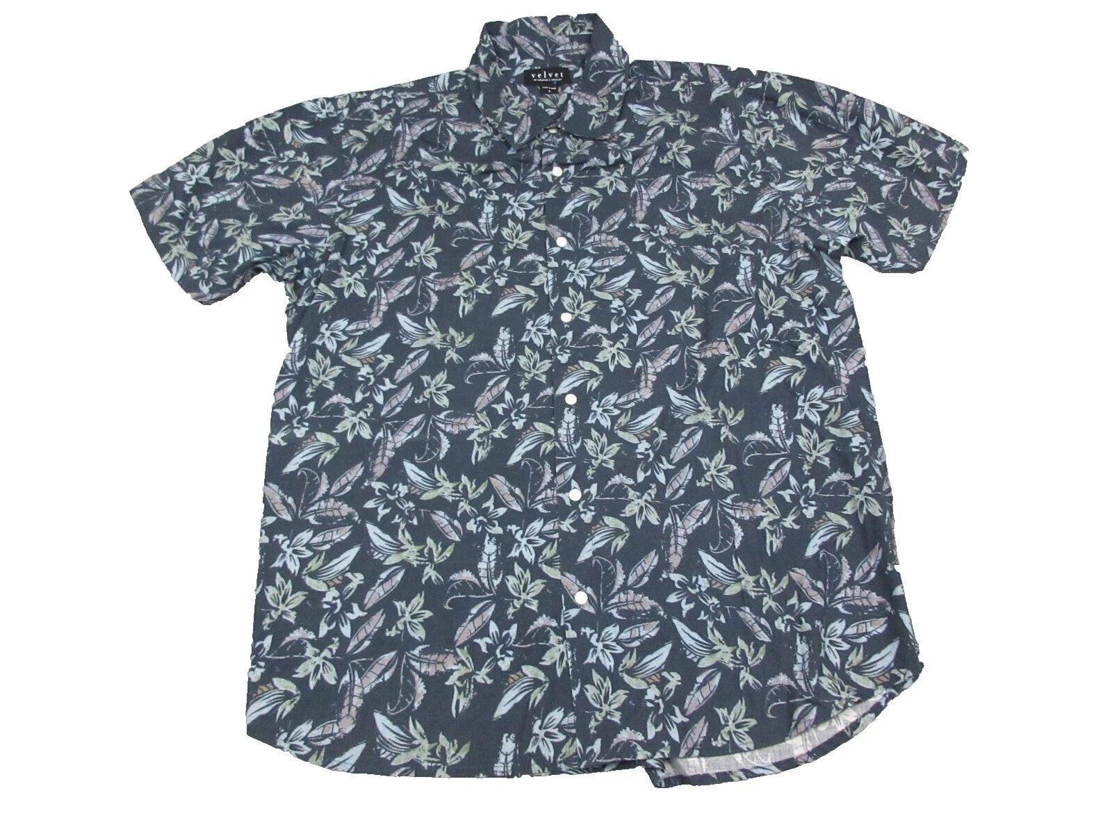 Velvet Algodón Informal Con Botones camisas para hombres