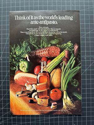 Vintage 1970s Johnnie Walker Whiskey Print Ad