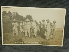 Original Postcard 1924 RPPC Convicts at WEI-H...