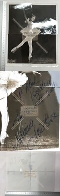 Foto Marina Svetlova orig. Unterschrift Widmung Ballerina Ballett Foto 4-teilig 