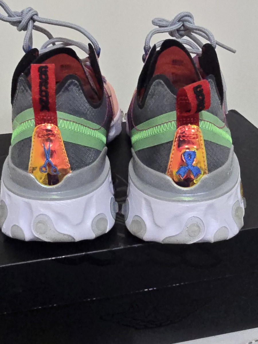 2019 NIKE REACT ELEMENT 55 DB DOERNBECHER FREESTYLE - MENS SIZE