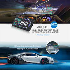 5.5inch OBD II Car HUD Head Up Display Dash Screen Digital Speedometer Projector
