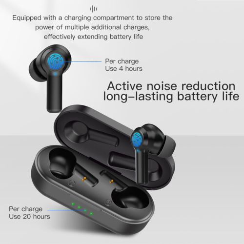 Słuchawki Bluetooth do Samsung Galaxy In-Ear Bezprzewodowe słuchawki douszne Dotykowy zestaw słuchawkowy - Zdjęcie 1 z 16