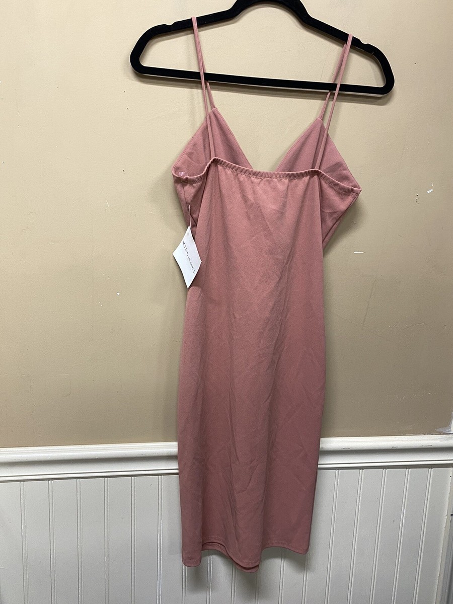 Cherry Mellow Corset Front Bodycon Dress Size M NWT | eBay