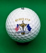 Ryder Cup at The Country Club logo golf ball