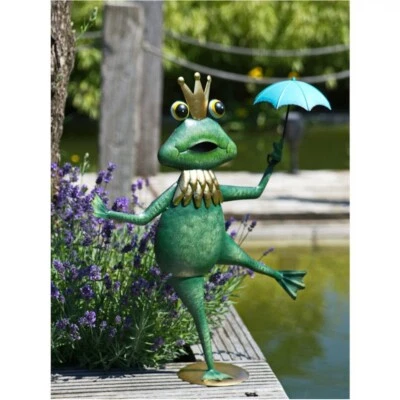FROSCH FERDINAND NEU FROSTFEST DEKO GARTEN FRÖSCHE TIERE TIERWELT 02-24011 - Bild 1 von 3