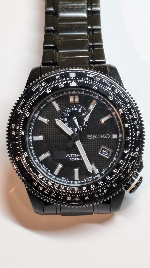 Seiko Superior 4R37-00B0 SSA007J1 Date Stainless Steel Automatic