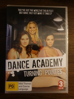 Dance Academy Turning Pointes (DVD, 2010) Region ABC