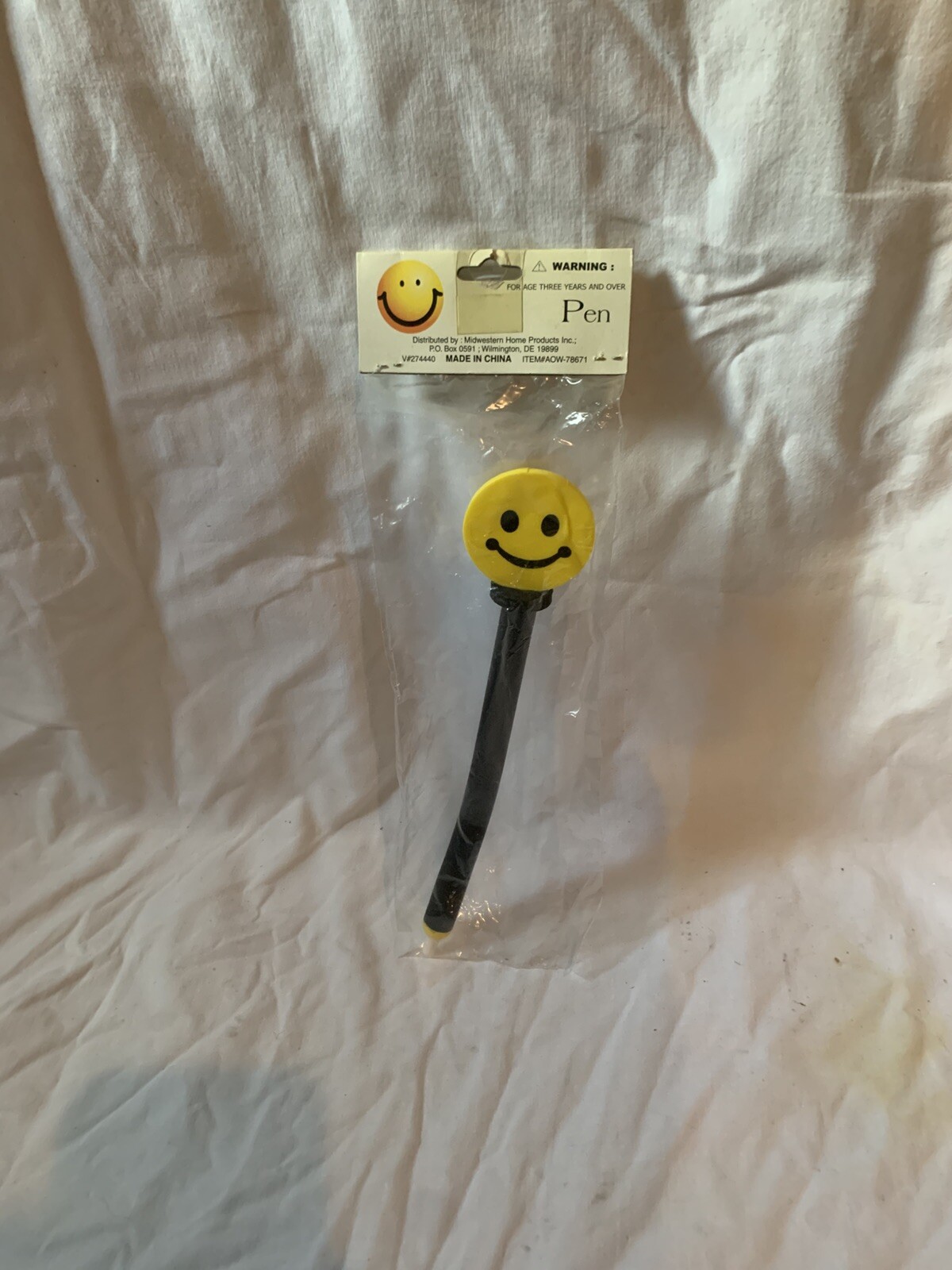 Refillable Smily Face Pen
