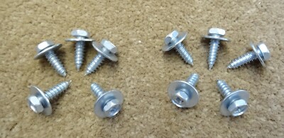 AUDI selbstschneidende Befestigung Metallschraube Motor Unterboden Spritzschutz Abdeckung Clips