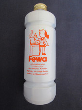 FEWA Feinwaschmittel Flasche DDR-Drogerie: VEB Fettchemie Karl-Marx-Stadt Museum