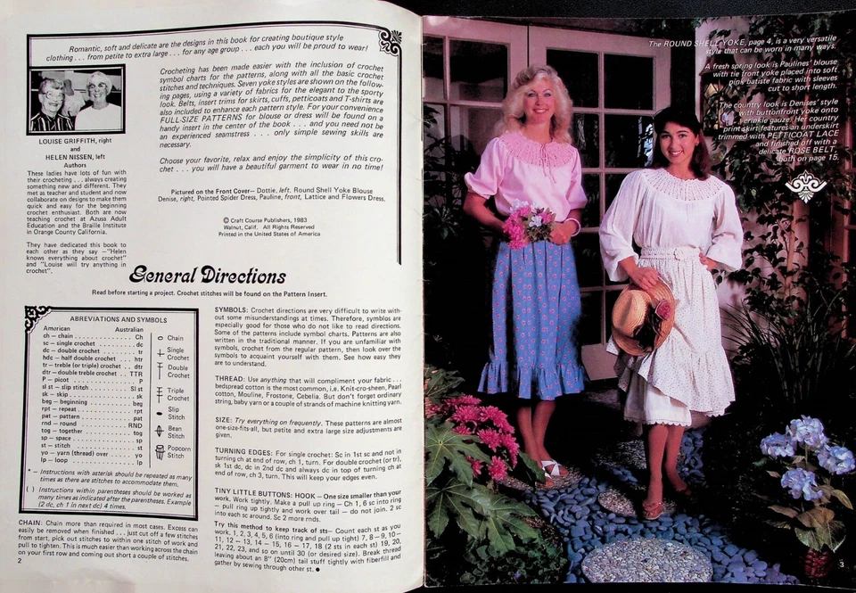 Crochet Trimmed Apparel Quick & Easy With Full Size Patterns By Craft Course - Image 2 of 4