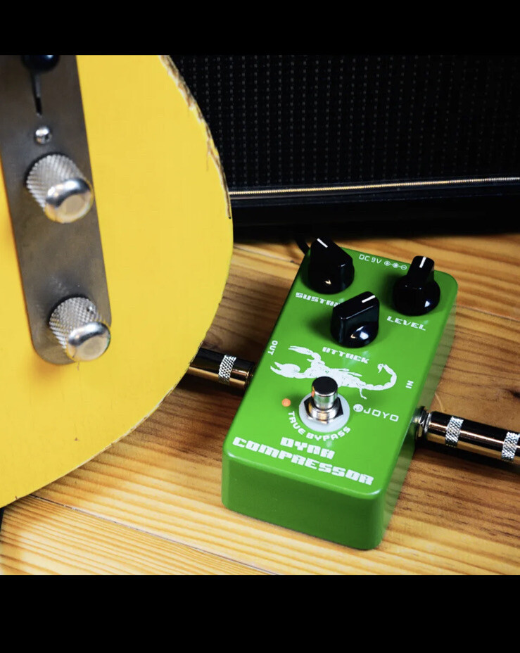 Joyo JF-10 Dyna Compressor Dynamic Compression Guitar Effects