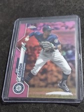 Dee Gordon 2020 Topps Chrome Pink Refractor #107 Seattle Mariners Baseball Card