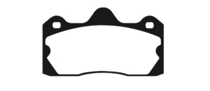 EBC Redstuff Ceramic Brake Pad Set Rear for 2010+ Lotus Evora 3.5L DP3060C