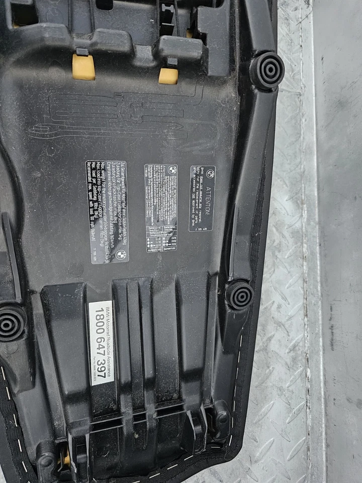 BMW 2012 F 650 GS SEAT GENUINE OEM LOT93 93BM2387 - M1808 - image 3 of 3