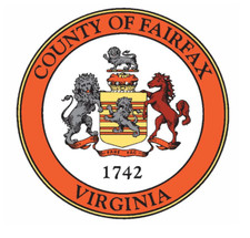 5" fairfax virginia seal bumper sticker decal usa made