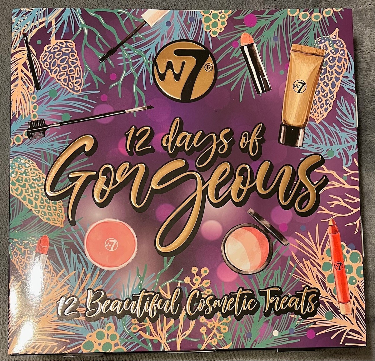 W7 12 Days of Gorgeous 2024 Advent Calendar 12 Beautiful Cosmetic