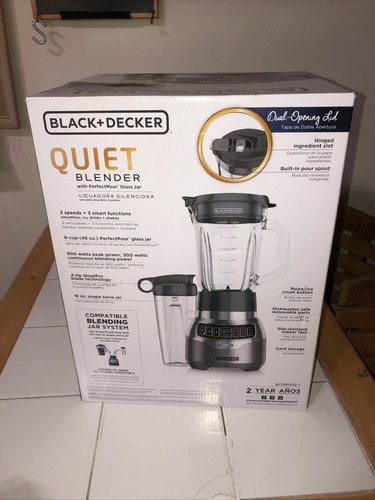 BLACK+DECKER PowerCrush 48-oz Stainless Steel Pulse Control Blender 900-Watt - 第 5/7 張圖片