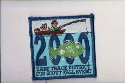 2000 Zane Trace District Cub Scout Fall Event patch