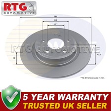 Disco freno posteriore adatto a Infiniti Q30 2015- QX30 2016- 1.5 D 1.6 2.0 2.2