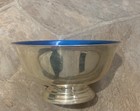 Reed & Barton Silver & Blue Enamel Paul Revere Liberty Serving Bowl 1945 #102 — photo 2