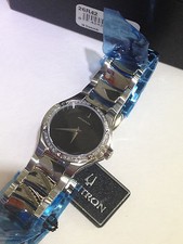 26R42 ACCUTRON BULOVA BELIZE LUXURY SWISS WOMEN'S 36 DIAMONDS WATCH New 895