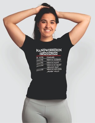 Artisan Hourly Pay Ladies T-Shirt | Funny Work Shirt Gift Carpenter