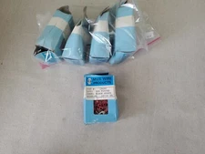 PACK OF 500 MIZE WIRE IBSR6 22-16AWG #6 STUD BLOCK SPADE MALE RED VINYL