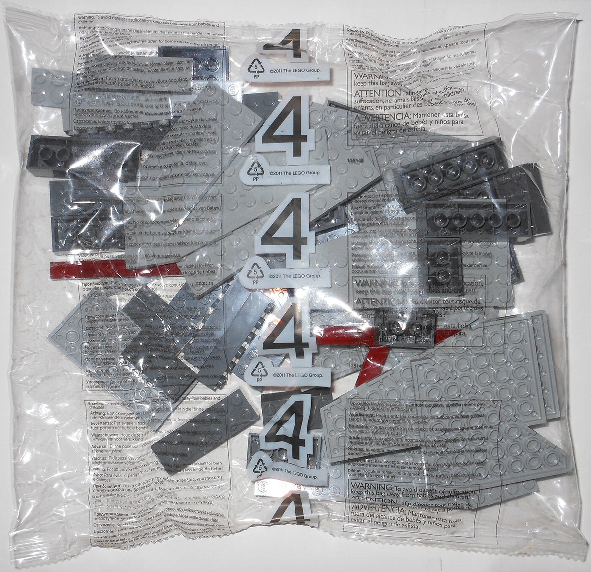 LEGO 10188 Death Star UCS: NEW SEALED STEP 4 BAGS ONLY (partial