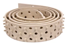 Hero's Pride Shirt Tailor Rubber Uniform Belt 44" - Pegged Design, Cut To Size