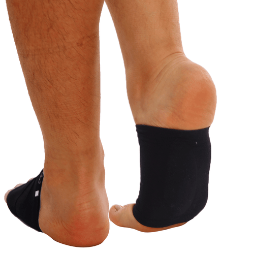 Compression Arch Support Plantar Fasciitis Gel Pad Brace Sleeve Ankle Foot Wrap - Picture 10 of 19