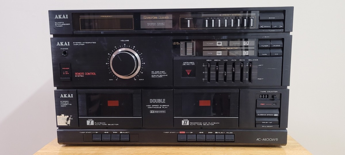 AKAI AC-A400WR Stereo System. | eBay