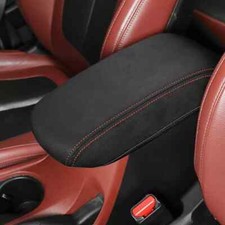 Suede Car Center Console Armrest Cover Cushion Pad Box For Hyundai Veloster Js