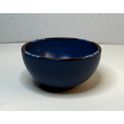 Dansk Mesa Sky Blue Stoneware Individual Fruit Bowl 5-1/8" **Retired** EUC