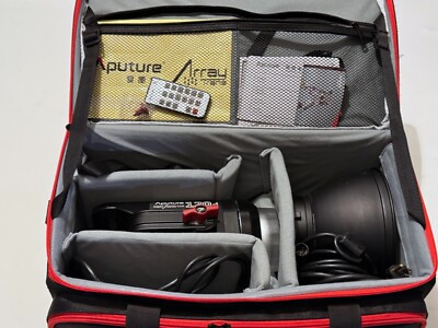 Aputure Light Storm LS 120D LED Light Kit V-Mount case very good condition