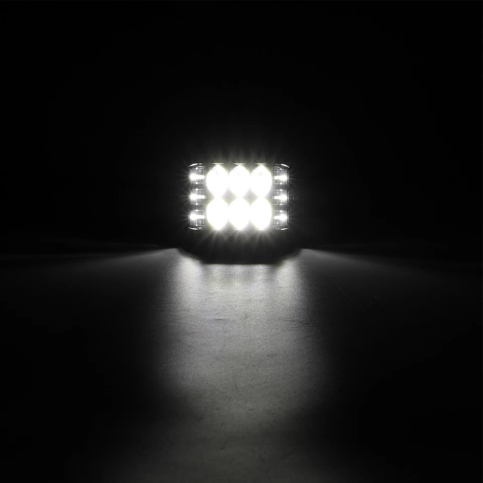  Combo de cableado de montaje en capó LED para camionetas Toyota, 4Runner 1989-1995 - 60 W 4"" Foto 2 de 4