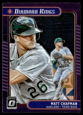 2021 Donruss Optic Matt Chapman Oakland Athletics #11