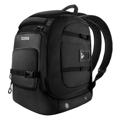 OutdoorMaster Boot Bag, 65L Waterproof Ski Snowboard Boots Air Cushion Shoulder