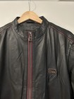 Billionaire Italian Couture Leather Jacket Mens Size 50, Italy, Black. Y2K — photo 4